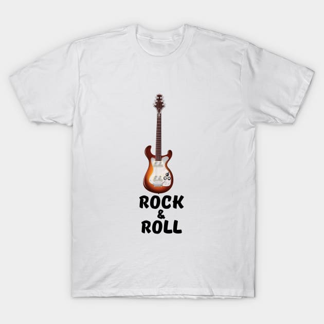 Rock And Roll T-Shirt by nickemporium1